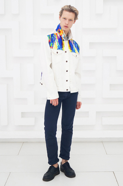 LIGVIANNI Джинсовая куртка Denim Jacket Canvas