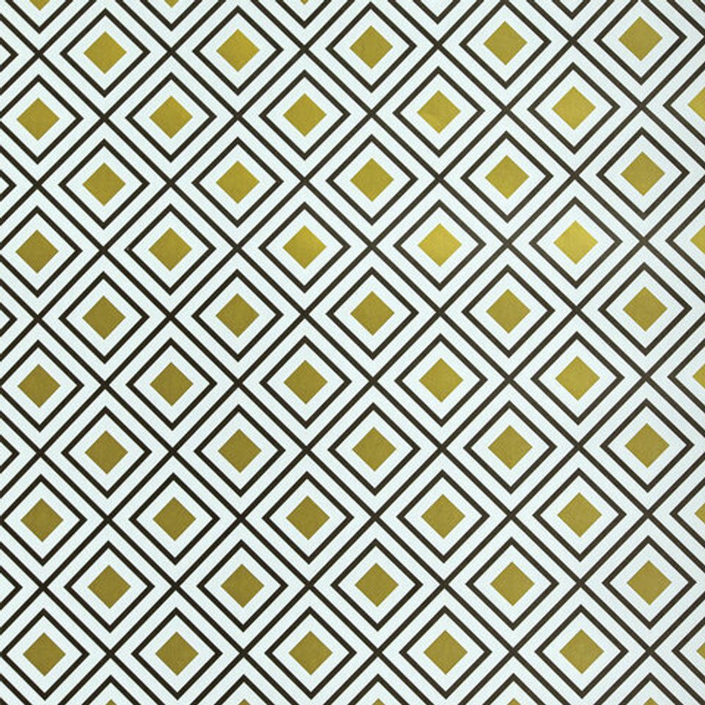 Бумага упаковочная "Golden pattern", 70x100 см, 10 дизайнов ассорти, ЗОЛОТАЯ СКАЗКА, 591912