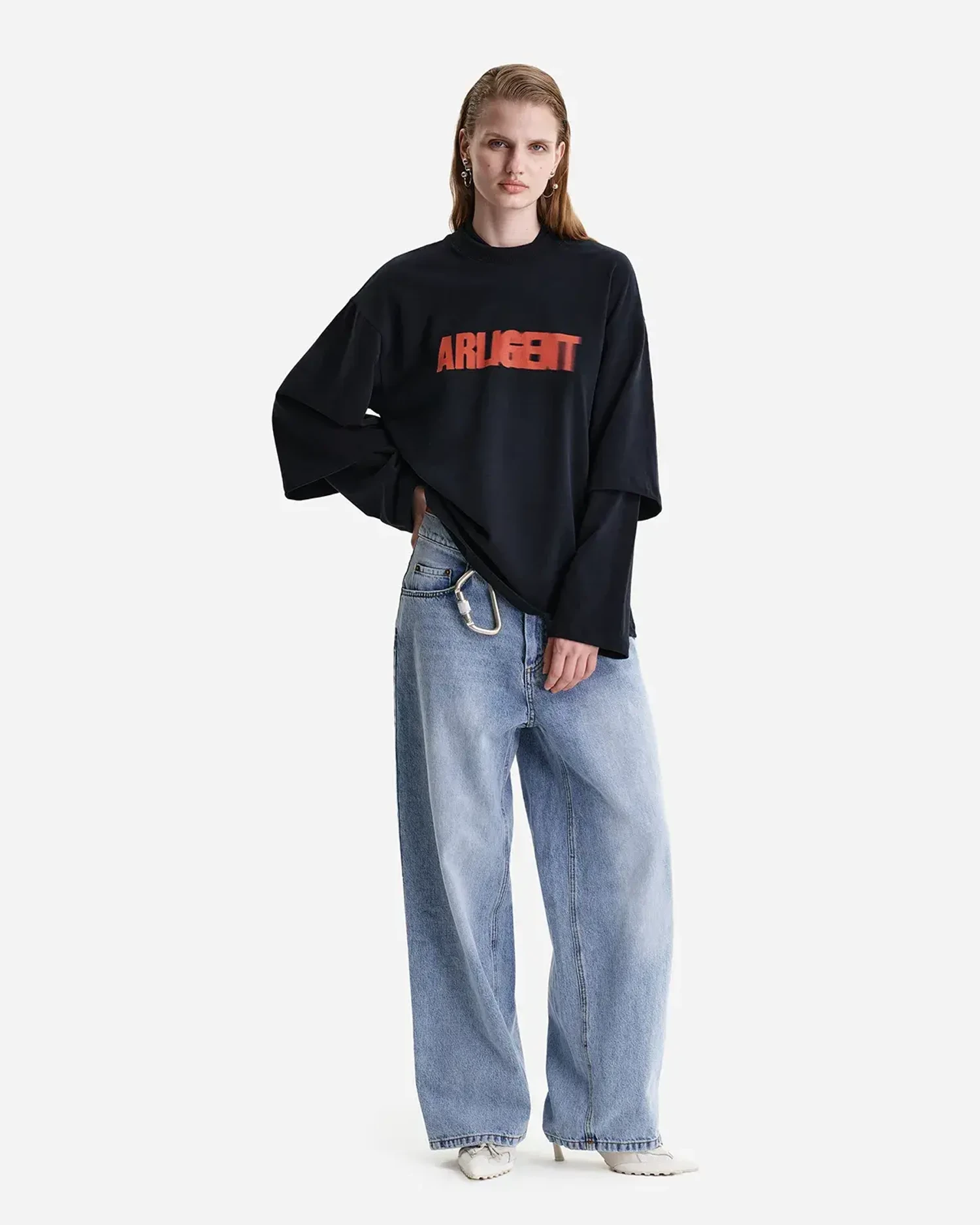 Лонгслив Double