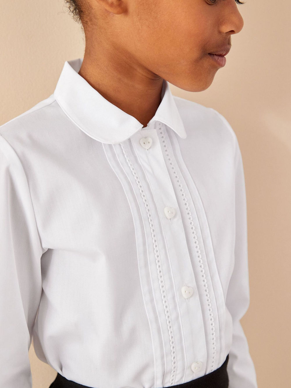 Рубашка школьная для девочки Next 988-053, Белый