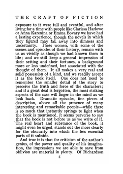 The Craft of Fiction | Percy Lubbock