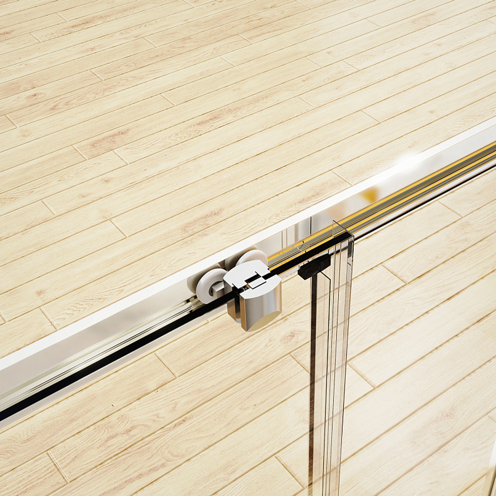 Душевая дверь Azario Tokyo раздвижная 170х195, толщина полотна 6мм , цвет профиля хром