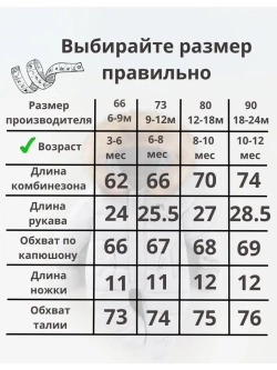 Зимний комбинезон для новорожденного