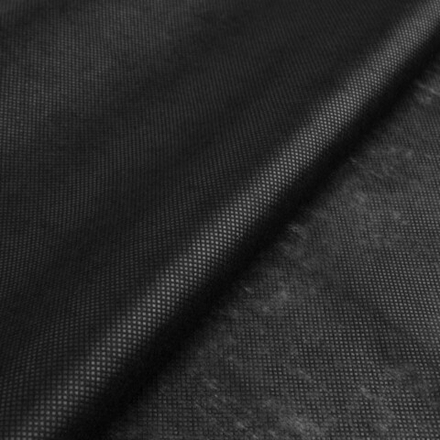 флизелин клеевой 25 г/м точка 90 см черный