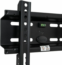 Кронштейн для телевизора Kromax FLAT-5 черный 15"-47" макс.35кг настенный фиксированный (26011)