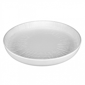 Тарелка круглая с бортом d=23cм, серия "White Raw Wood" P.L. - ProffCuisine