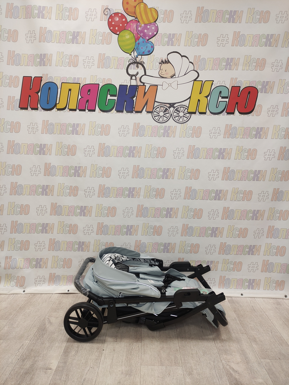 Коляска прогулочная Mow Baby Ride Blue