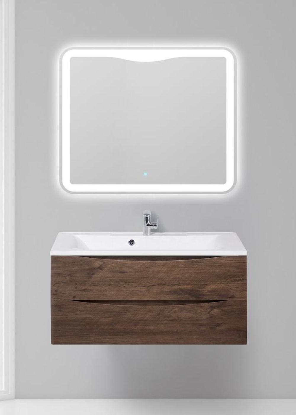 Тумба подвесная с раковиной BelBagno MARINO-1100-2C-SO-RW-P