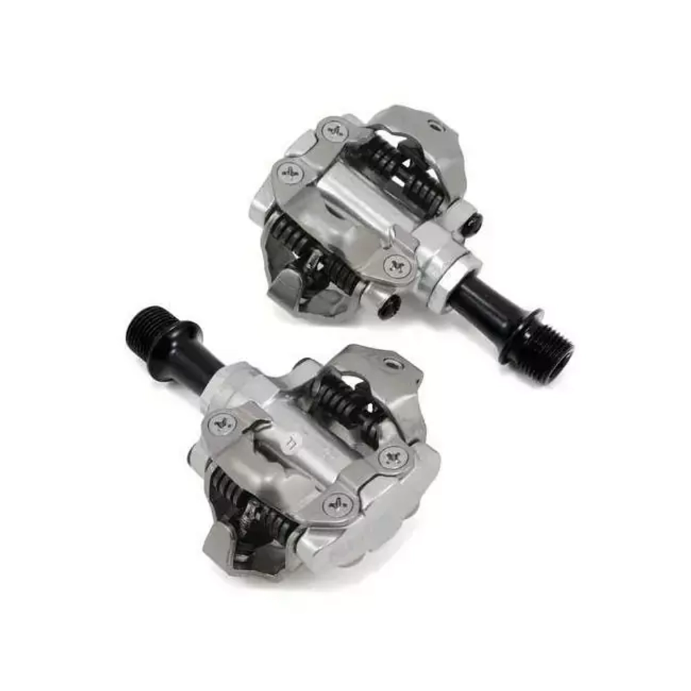 Педали PD-M540 серебро SPD с шипами SM-SH51