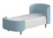 Кровать подростковая KIDI Soft размер М (голубой)
