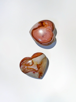 Сердечко из полихромной яшмы