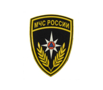 Шеврон пластизолевый МЧС России щит
