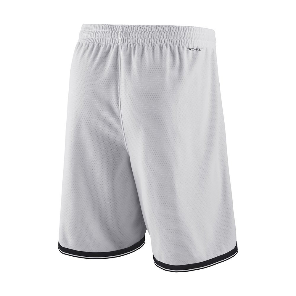 Nike NBA Swingman Shorts Brooklyn Nets White 12 316 Basketball Store
