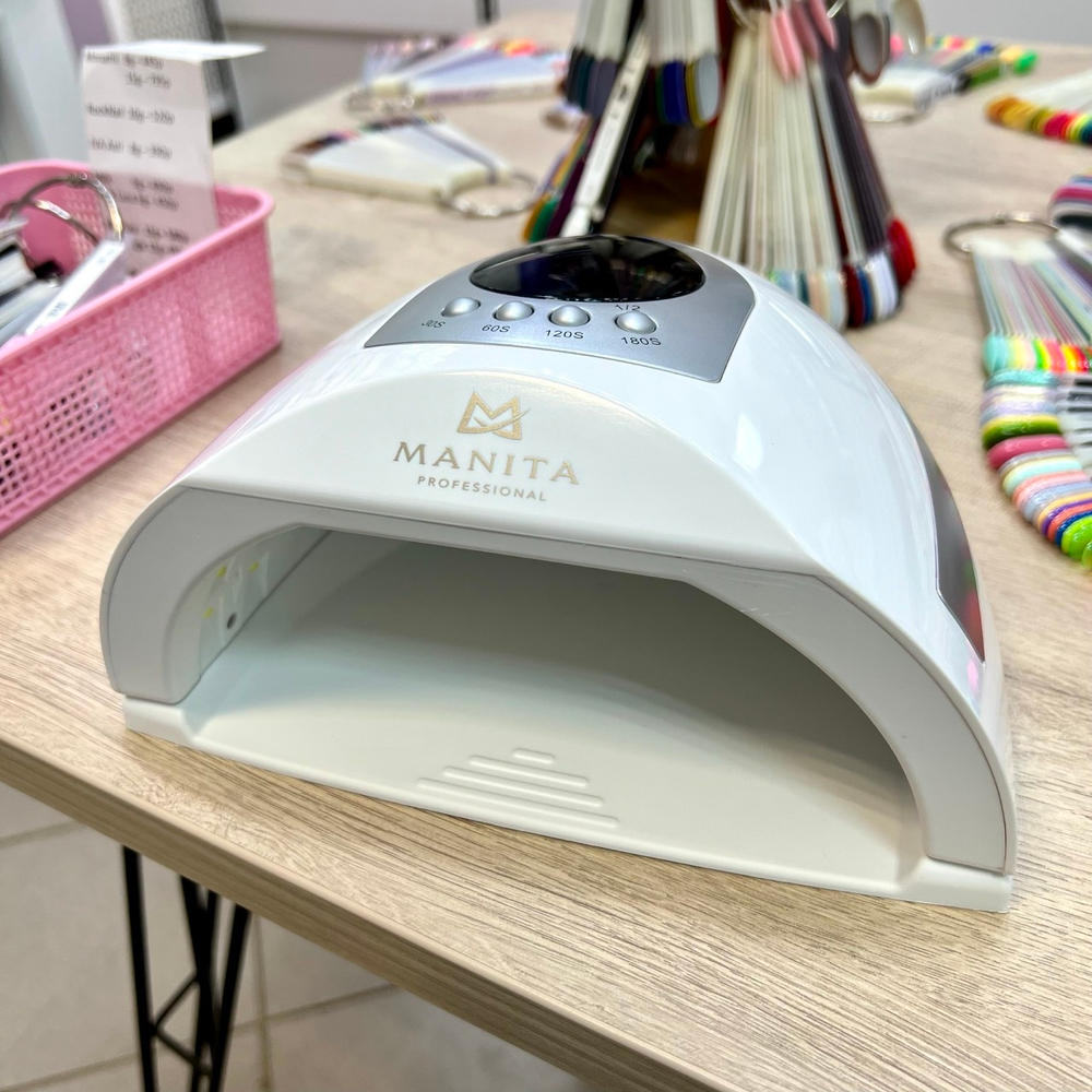 Лампа UV/LED MANITA MP111 54w с кварцевыми диодами БЕЛАЯ