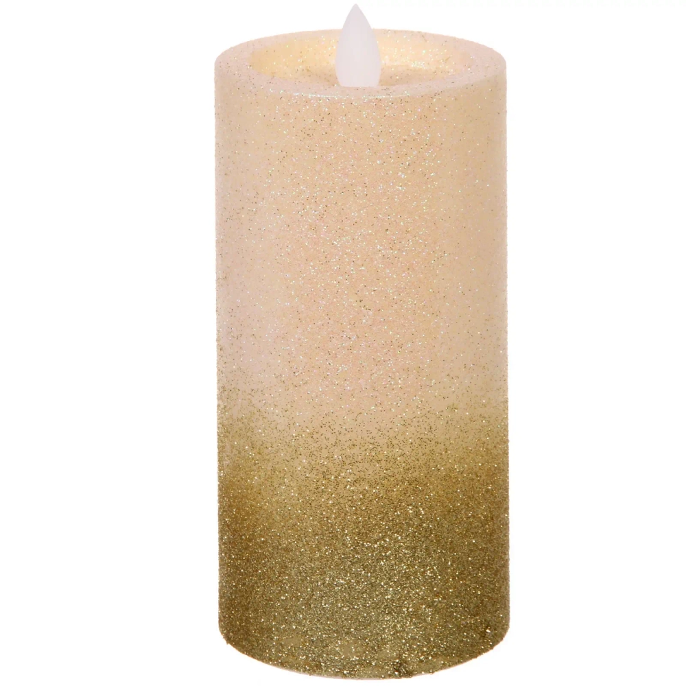 Сувенир с подсветкой «Свеча - Ночной огонь» 7,5*15 см (работает от батареек 3 ААА)