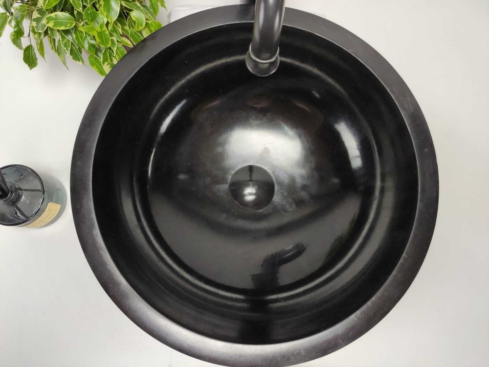 Раковина из андезита Bowl Black Small BA-81010 40*40*15