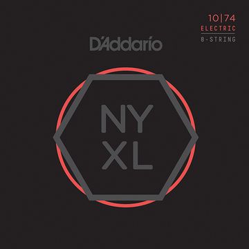 Струны для электрогитары D'ADDARIO NYXL1074