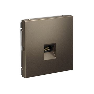 Розетка компьютерная ArtGallery RJ45 кат.6A механизм мокко SE GAL000686