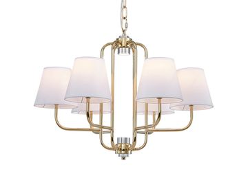 Подвесная люстра 6*E14 4646/С gold золото OLGA Newport