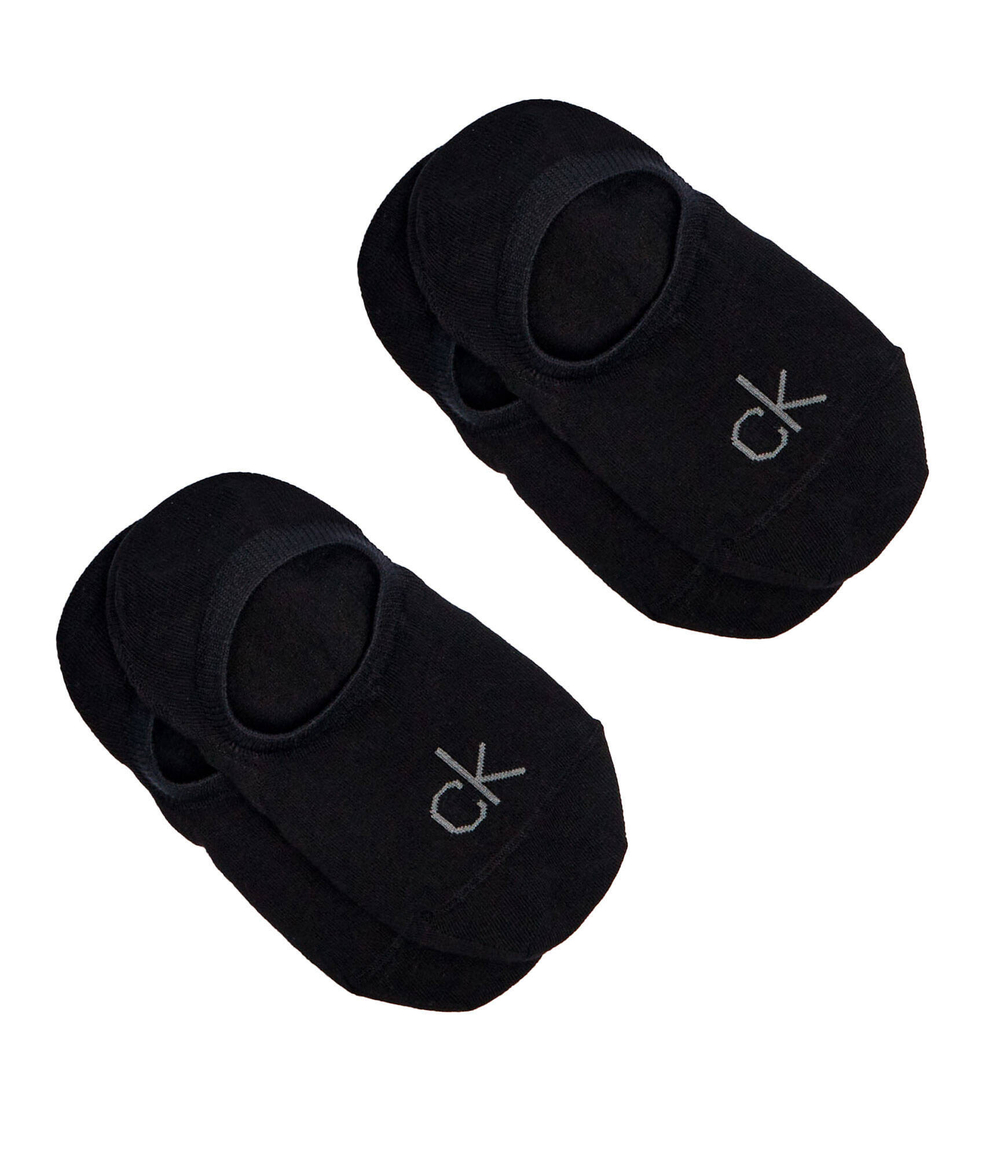 Носки/носки-следы 2 пары Calvin Klein - черный(701228801)