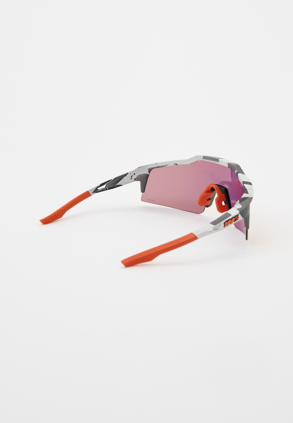 Спортивные очки 100% SPEEDCRAFT SL - Soft Tact Grey Camo - HiPER Red Multilayer Mirror Lens
