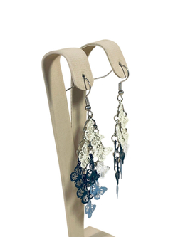 Серьги Полет бабочек