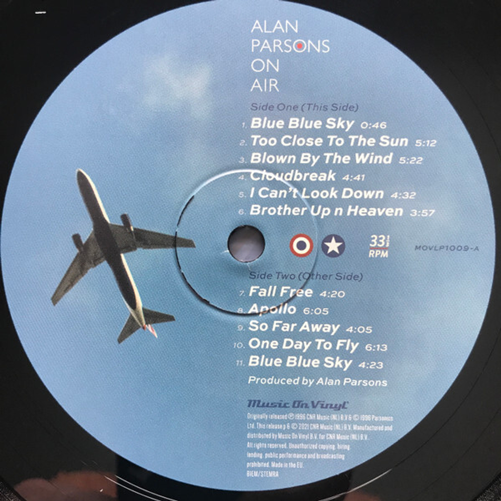 Alan Parsons / On Air (LP)