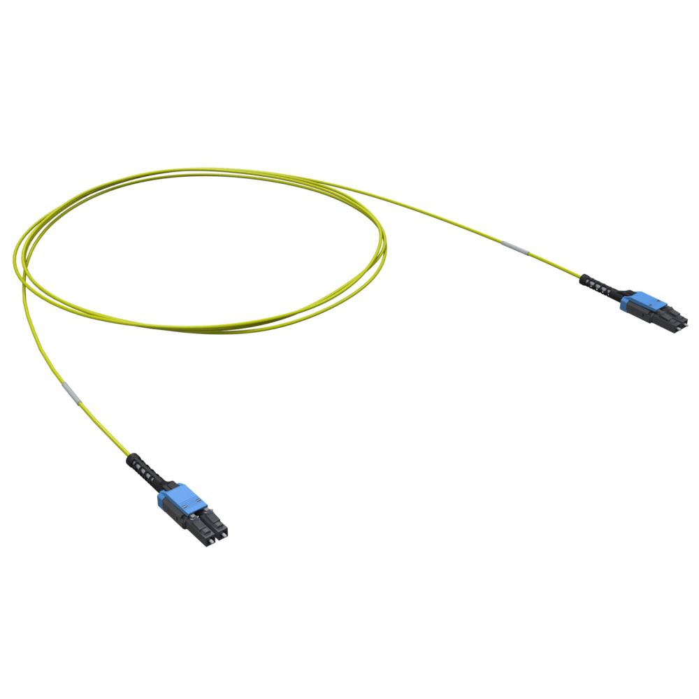 Патчкорд 2ОВ 9/125 OS2, LC-UPC Duplex Uniboot/LC-UPC Duplex Uniboot, 1м