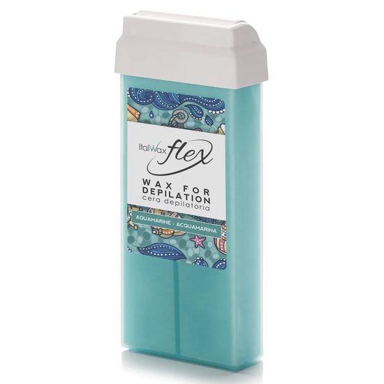 Воск Italwax flex в картридже 100 мл. Аквамарин