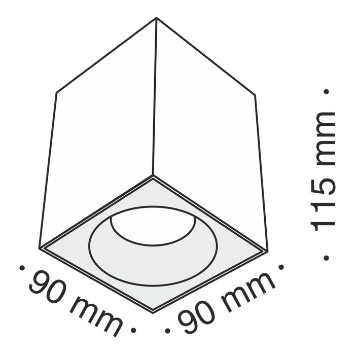 Потолочный светильник Maytoni C030CL-01W