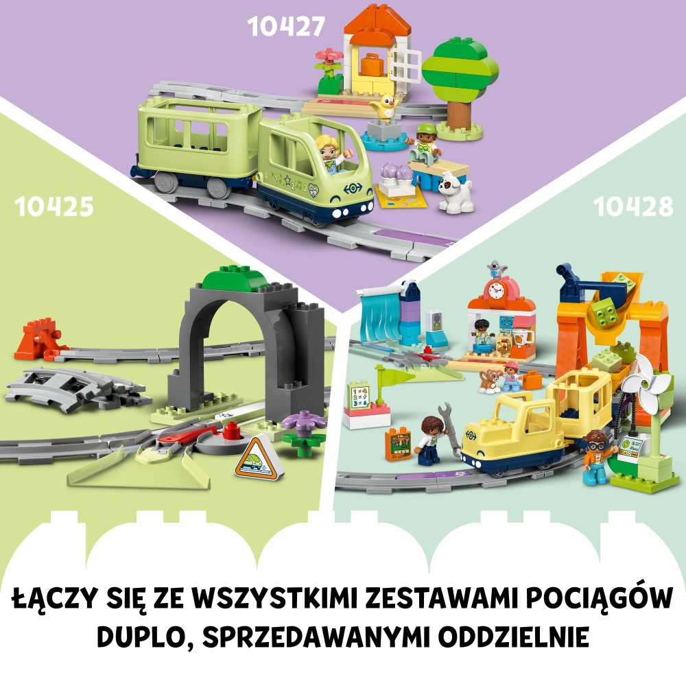 LEGO DUPLO Town - Мост и железнодорожные пути - набор расширения 10426