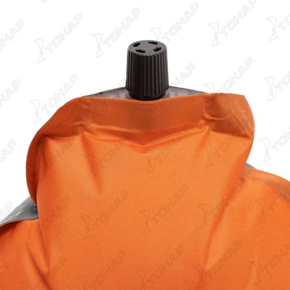 Коврик самонадув. с подушкой 30-170x65x5 оранжевый/серый (N-005P-OG) NISUS