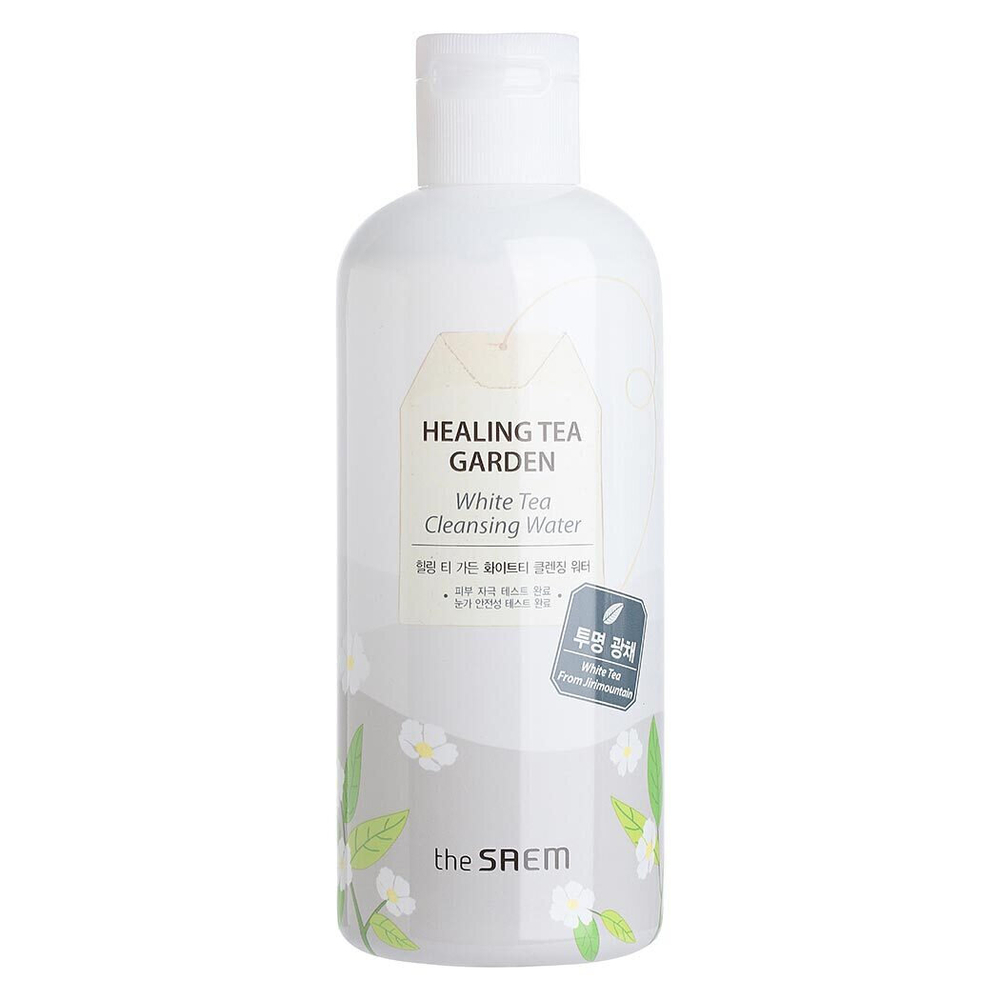 Средство для снятия макияжа с экстрактом белого чая, 300 мл | THE SAEM Healing Tea Garden White Tea Cleansing Water