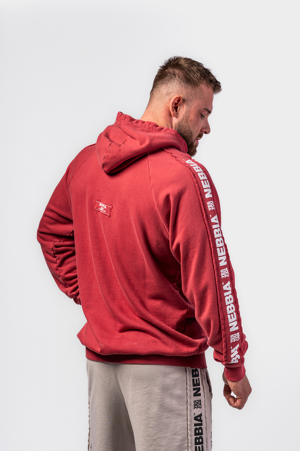 Толстовка Washed Hoodie HERITAGE 793 Красная