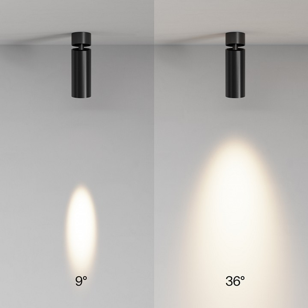 Светильник на штанге Maytoni Technical FOCUS LED C055CL-L12W3K-SS-B