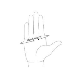 GripFixer Tennis Medium Right - Оранжевый