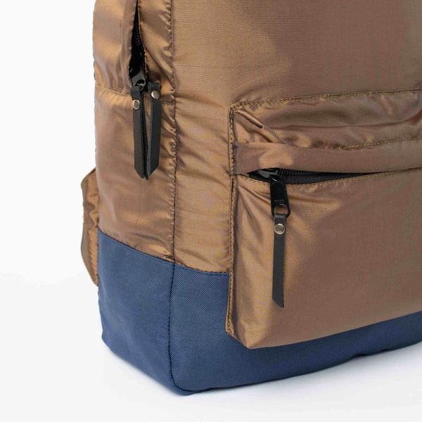 Рюкзак Малый бот 2.0 темно-синее дно / хамелеон оливковый - фото 6