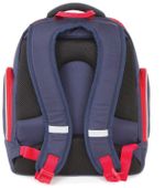 Рюкзак BRAUBERG CLASSIC, легкий каркас, премиум материал, Lion, синий, 37х32х21 см, 228829