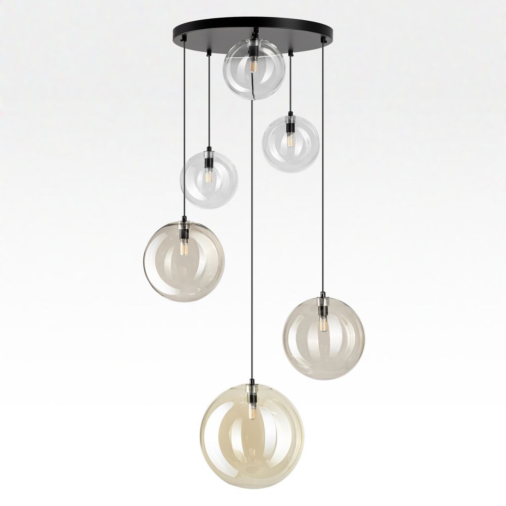 Citilux ORTON CL202163 Люстра каскадная Микс