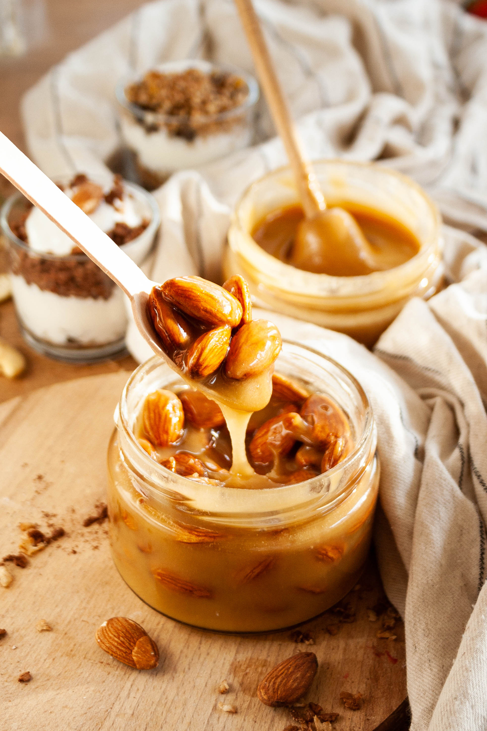 Набор "Орехово-медовый с чайным ассорти и имбирём"