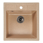 Мойка ML-GMS110 СТАНДАРТ прямоугольная, песочный (302), 497*440*175мм