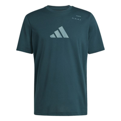 Мужская теннисная футболка Adidas Padel Категория Графика - Аврора Плющ