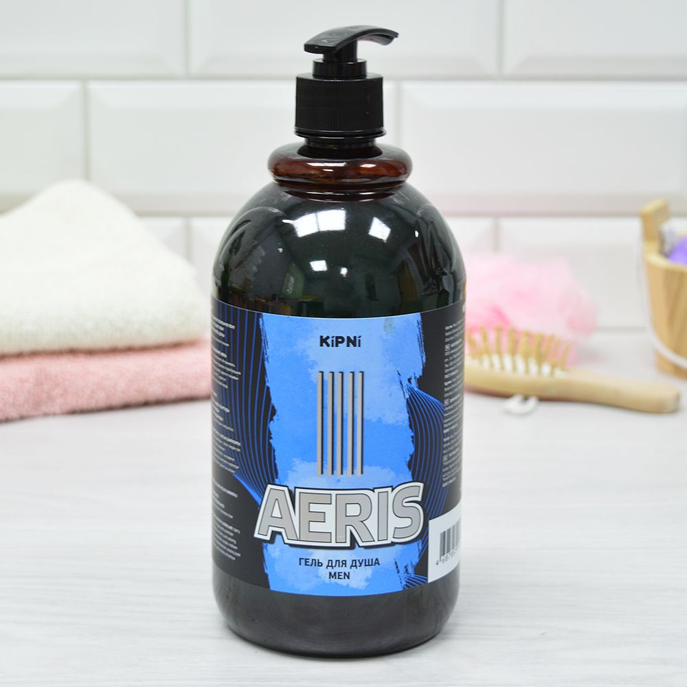 Гель для душа мужской &quot;AERIS&quot; 1л с дозатором