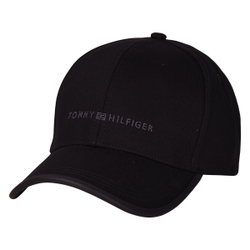 Теннисная кепка Tommy Hilfiger Premium Casual Cap Man - черный