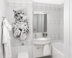 Панель ПВХ фотопечать 3D Panda Белые кружева 2700х250 мм