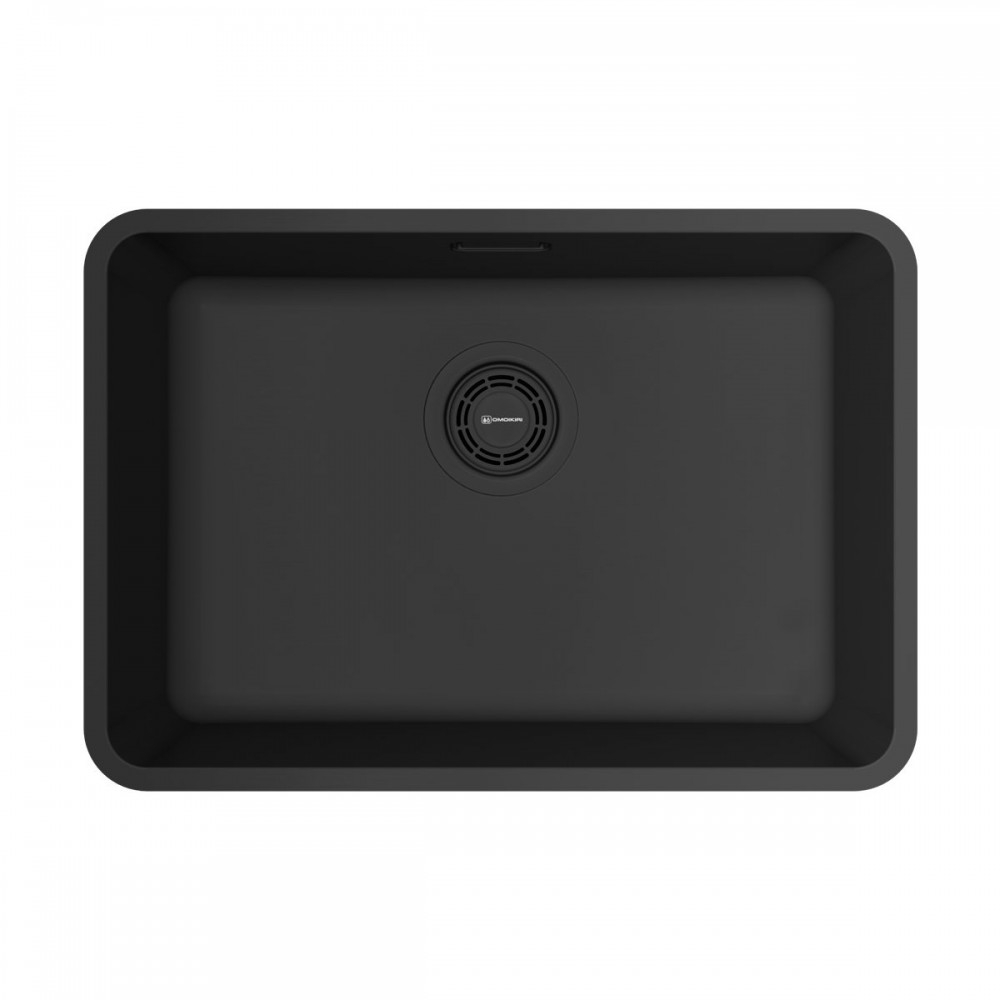 Кухонная мойка Omoikiri Omi 53-U/I-GB Ultra Mini нерж.сталь/графит