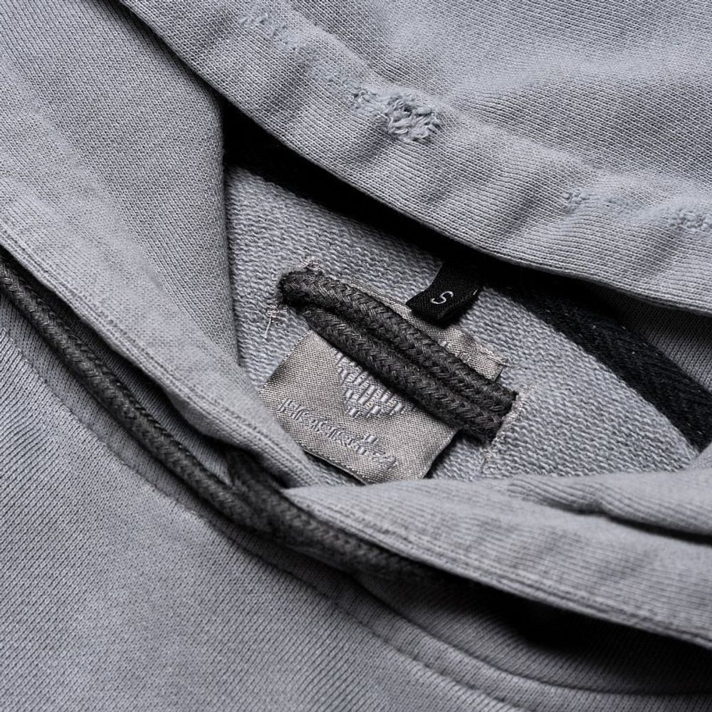 Худи Heartz «Grime» Garment-Dyed Distressed Hoodie