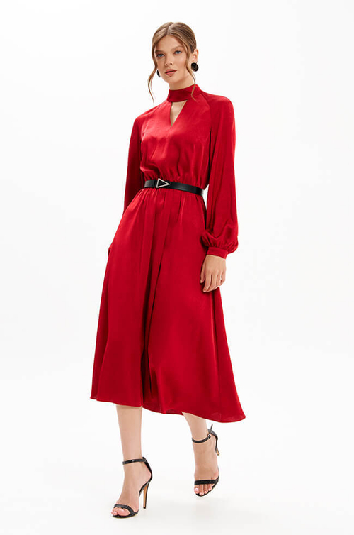 51701 Платье женское (бургунд)