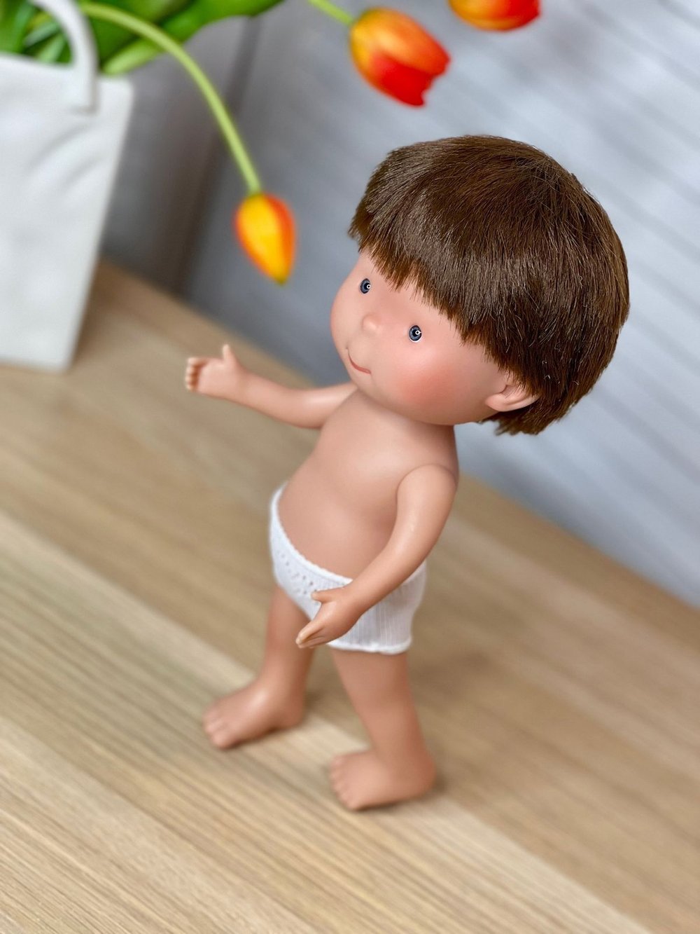 Кукла Nines виниловая 30см PIPPO без одежды (2899W4)