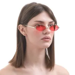 Очки солнцезащитные "OneSun",  uv 400, 15.5 х 14.5 х 3 см, линза 3 х 5.5 см, красные